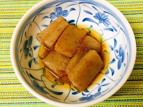 煮るだけ簡単！こんにゃくのおかか甘辛煮